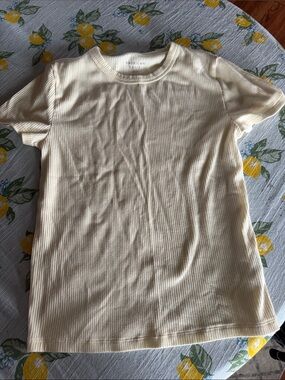 American Eagle Ribbed Crewneck Tee